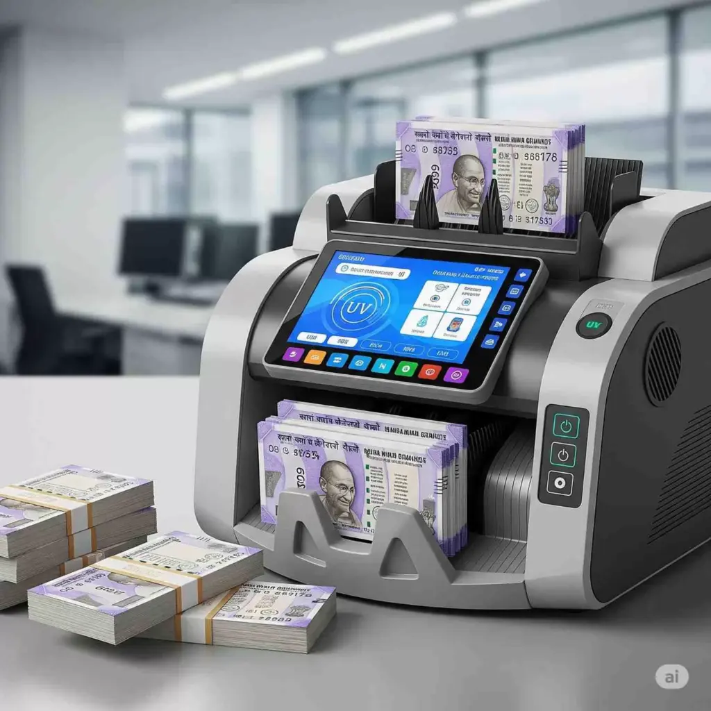 Accura Currency Counting Machine for Counting Cash Ai generated image