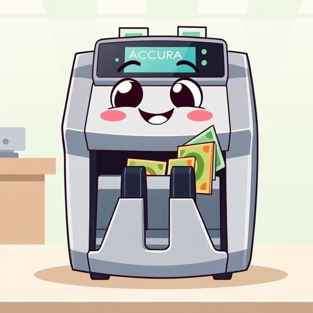 A cartoon image of a Currency Counter