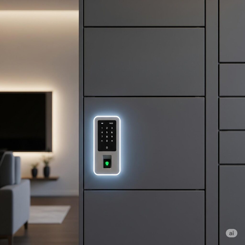 Ai-Generated-Image-of-A-Accura-Home-Locker-Placed-in-a-Bedroom