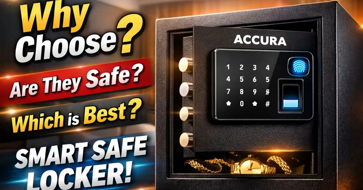 The Most Trusted Way to Secure Valuables at home by buying Smart Safe Locker