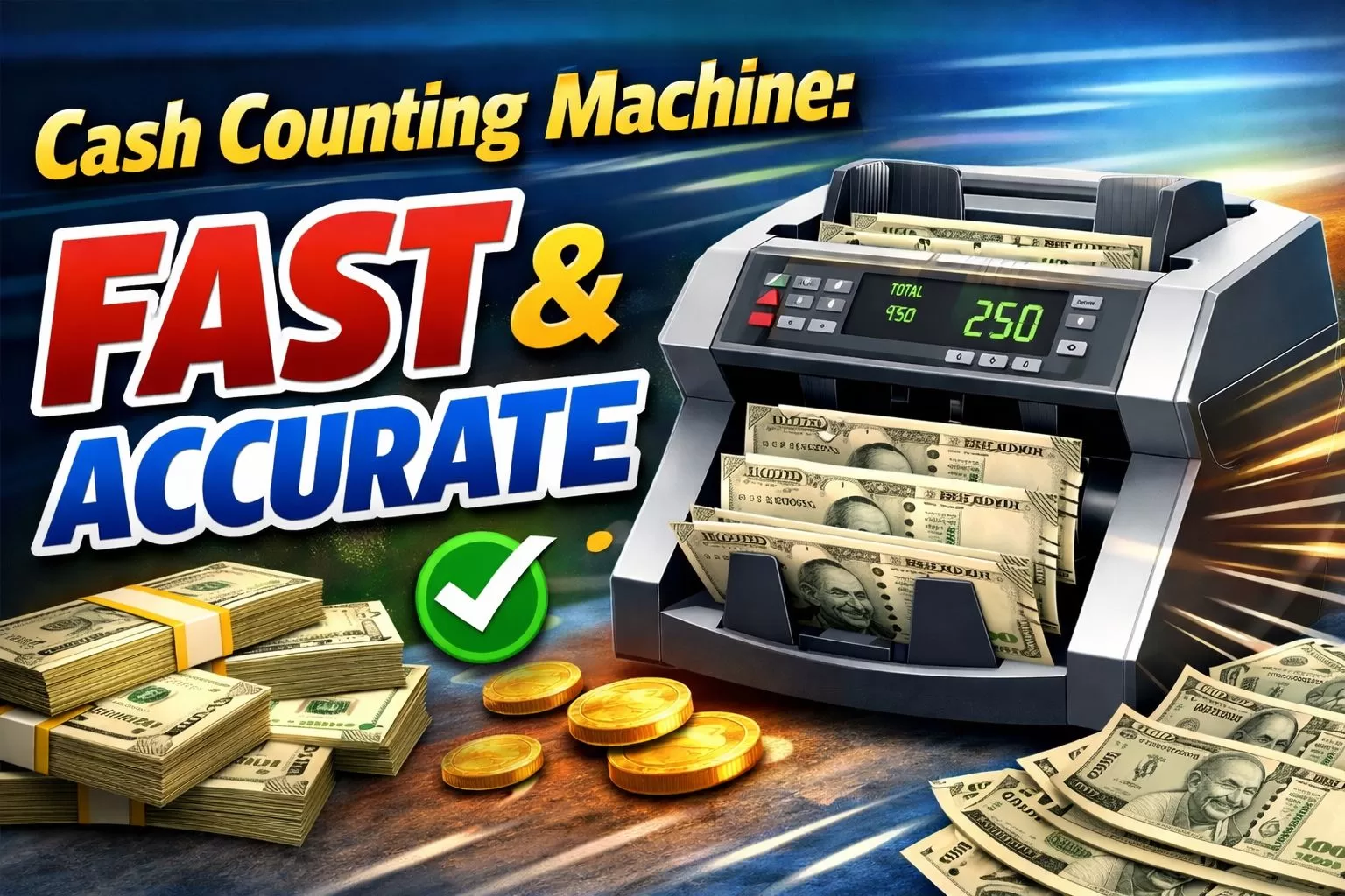 Cash Counting Machine: A Small Change That Made a Big Difference