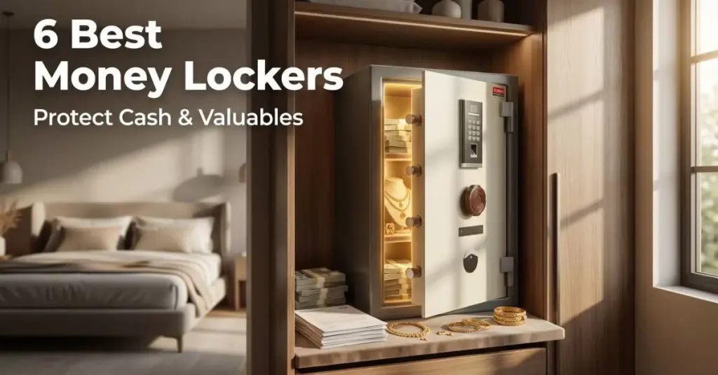 money locker in modern home protecting cash gold and valuables