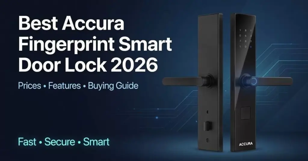 Best Accura Fingerprint Smart Door Lock 2026 - Prices, Features & Buying Guide