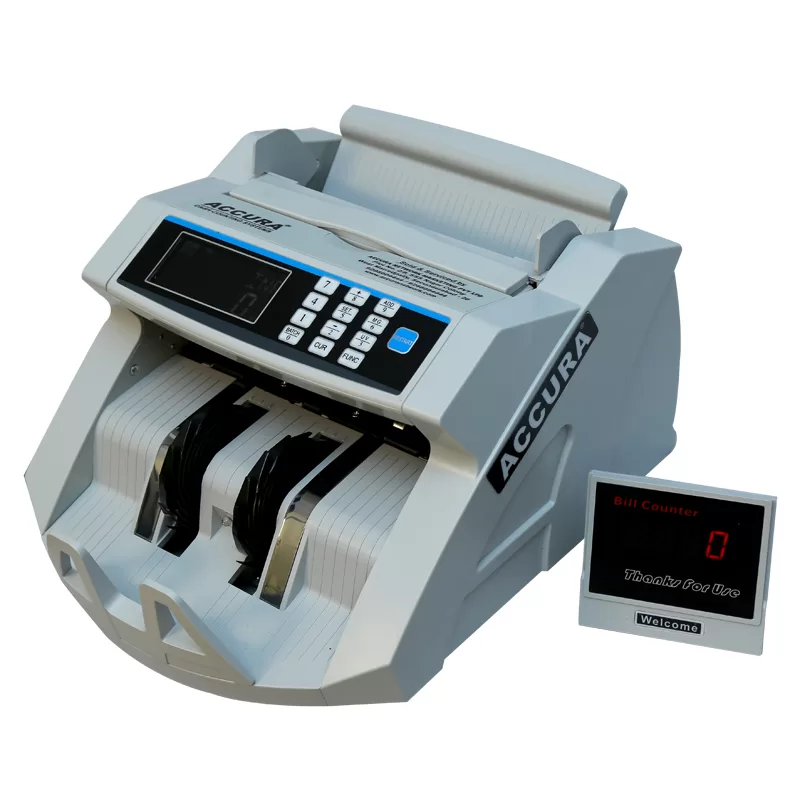Accura Cash Counting Machine Platinum LCD with Voice Alert - Image 3