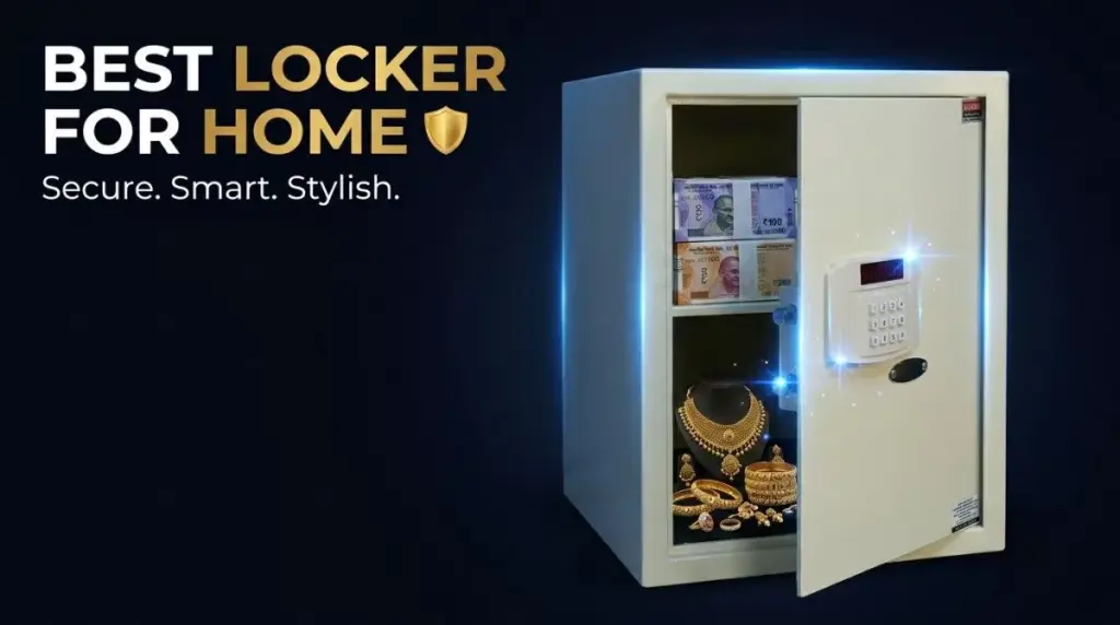 "Locker for home with digital lock and keypad security system"