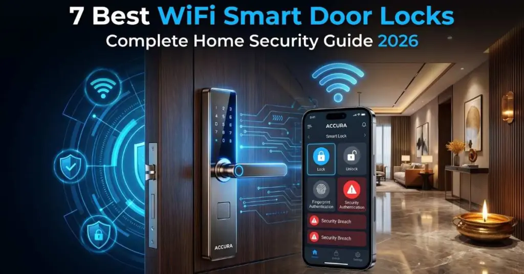 4 key features to check before buying WiFi Smart Door Locks for home security