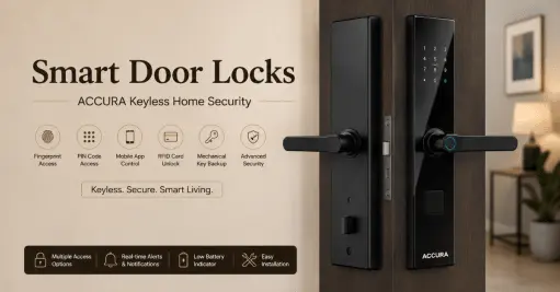 smart door locks for home security