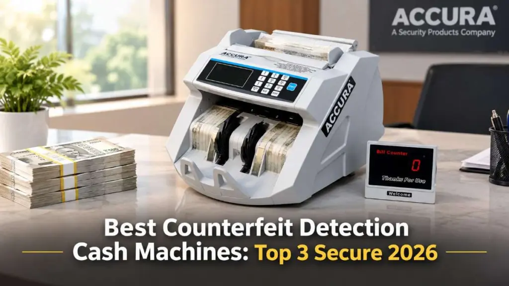Best Counterfeit Detection Cash Machines Top 3 Secure 2026 by Accura – Fake Note Detector