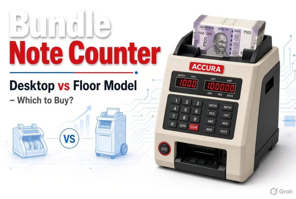 Bundle Note Counter Desktop vs Floor Model – Which to Buy?